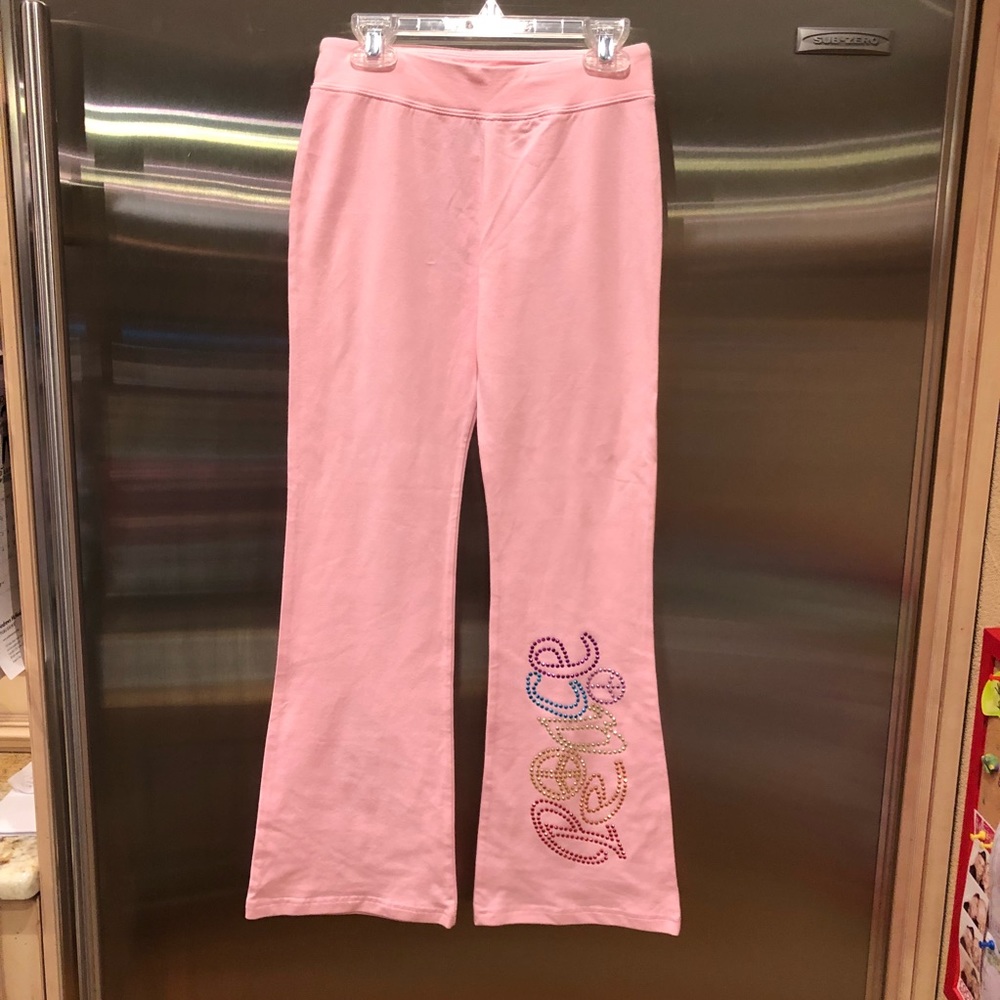 NWT One Love pink Peace Sweatpants